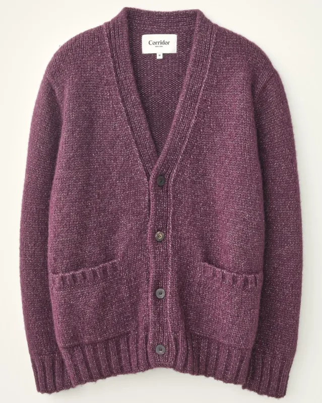 Alpaca Lurex Cardigan sold by Corridor