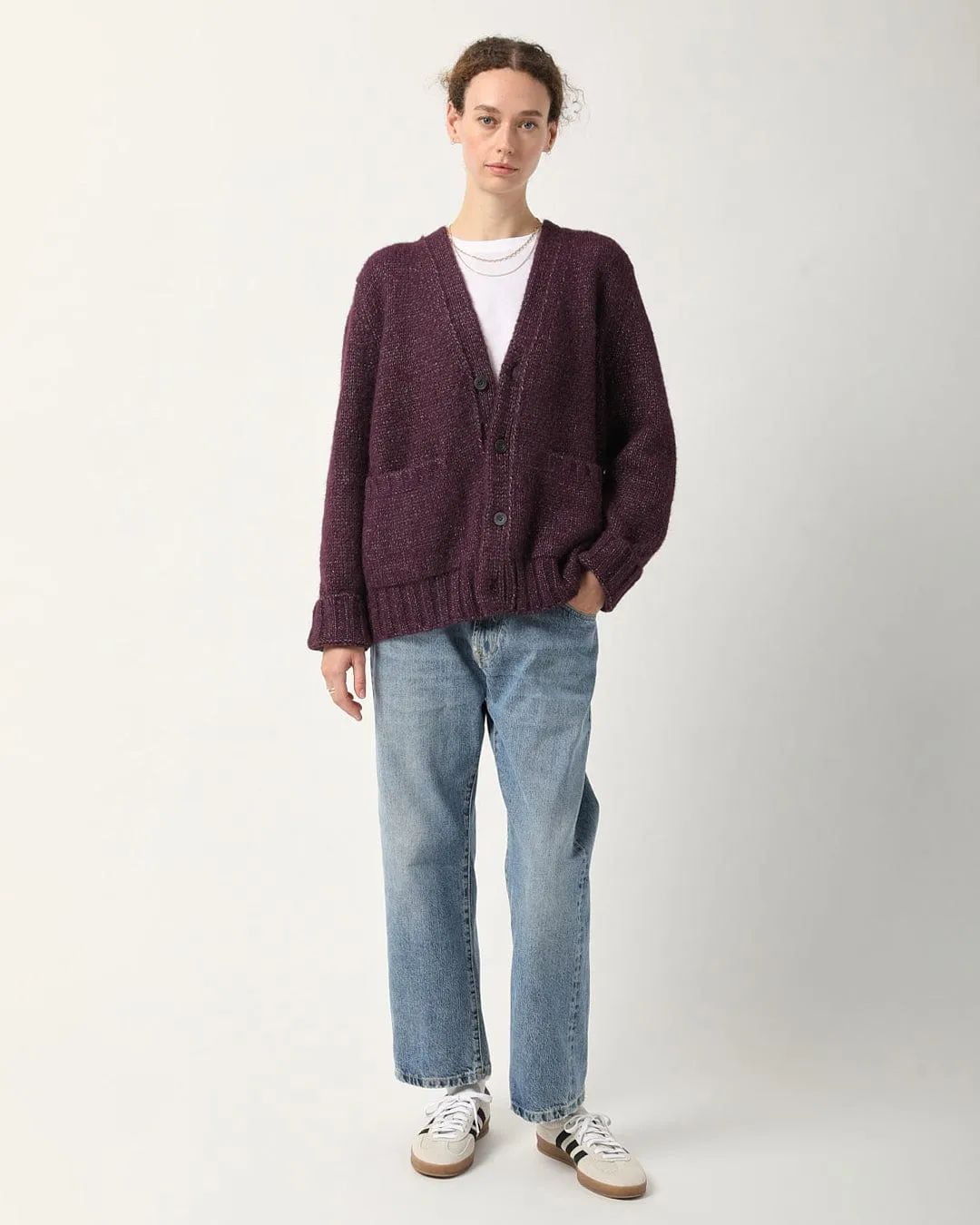 Alpaca Lurex Cardigan sold by Corridor product image thumbnail 5