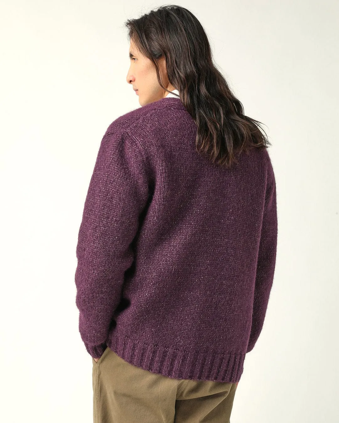 Alpaca Lurex Cardigan sold by Corridor product image thumbnail 4