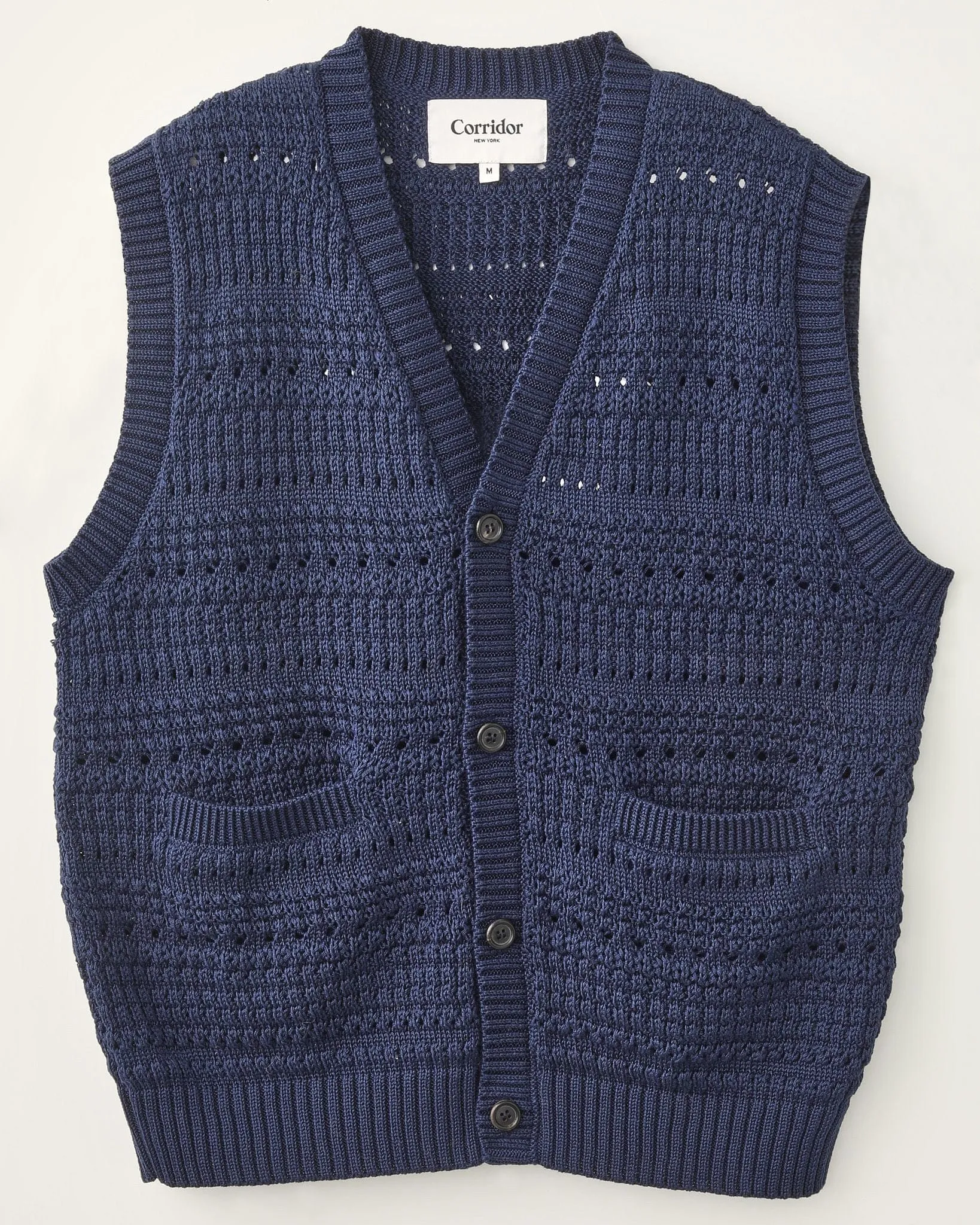 Cardigan Vest sold by Corridor