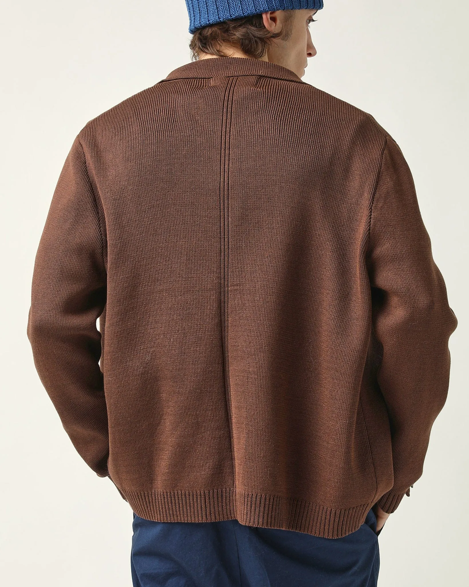 Buttondown Sweater - Brown sold by Corridor product image thumbnail 2
