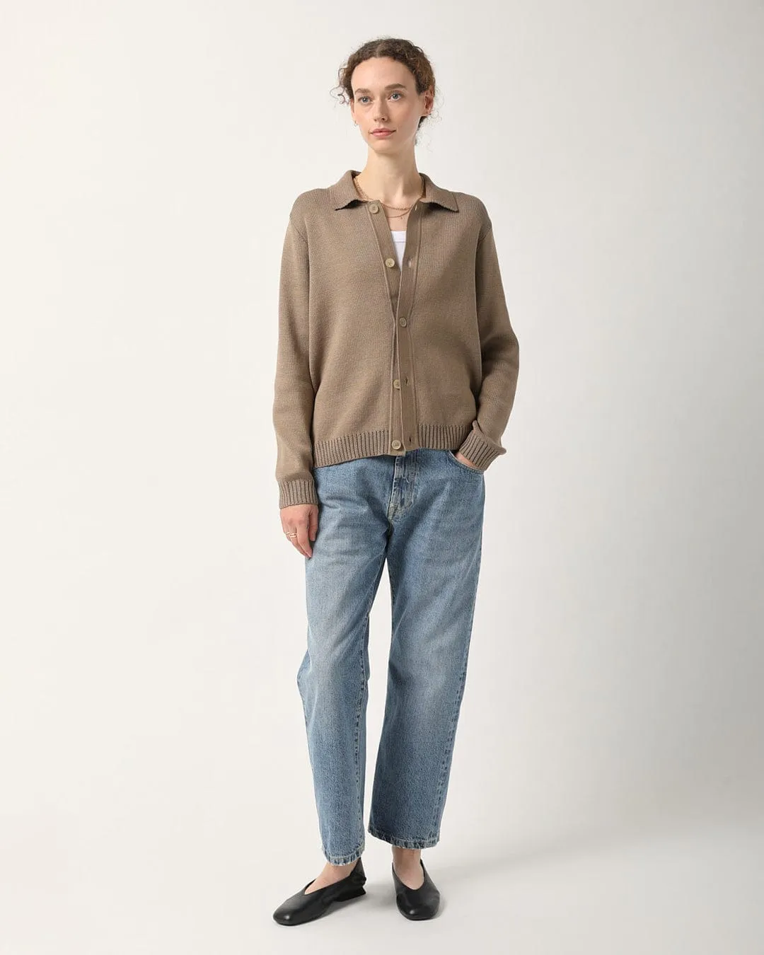 Buttondown Sweater - Camel sold by Corridor product image thumbnail 5