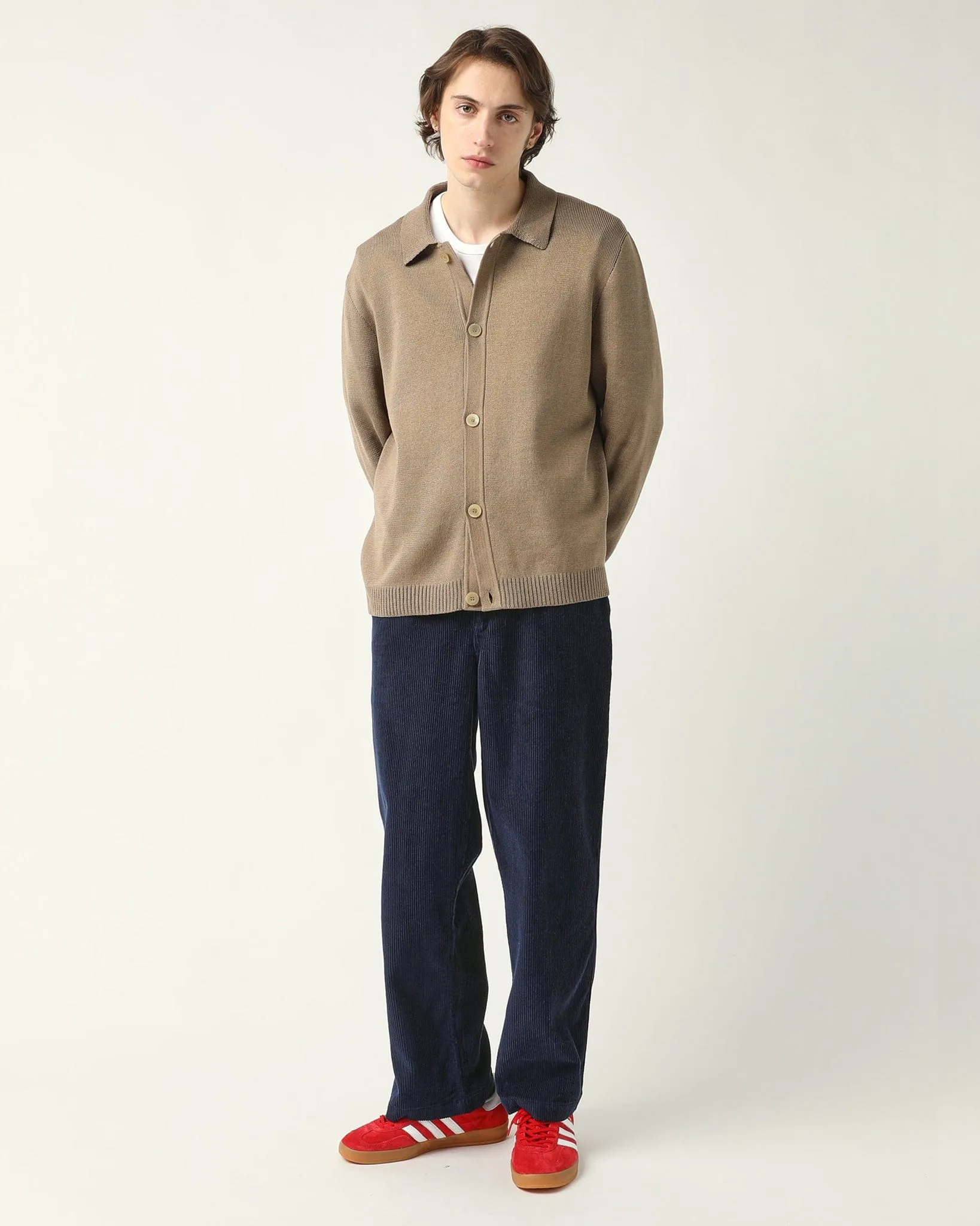 Buttondown Sweater - Camel sold by Corridor product image thumbnail 3