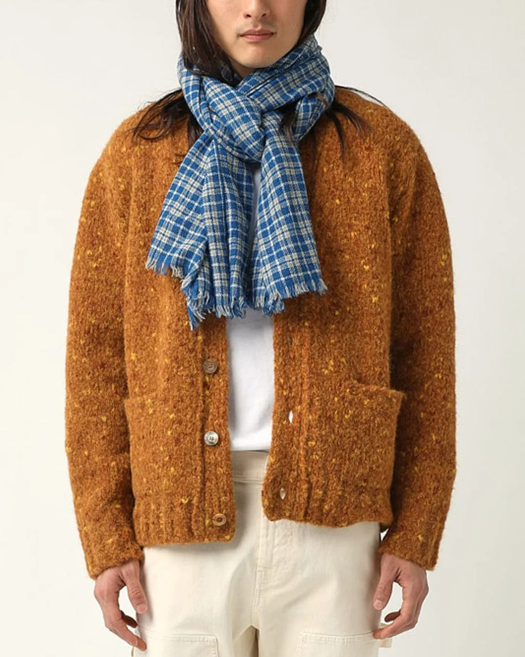 Cashmere Scarf - Blue sold by Corridor product image thumbnail 2