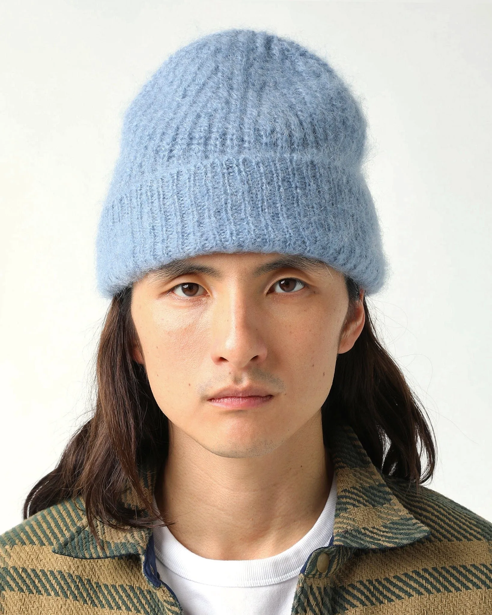 Mohair Beanie - Blue sold by Corridor product image thumbnail 2