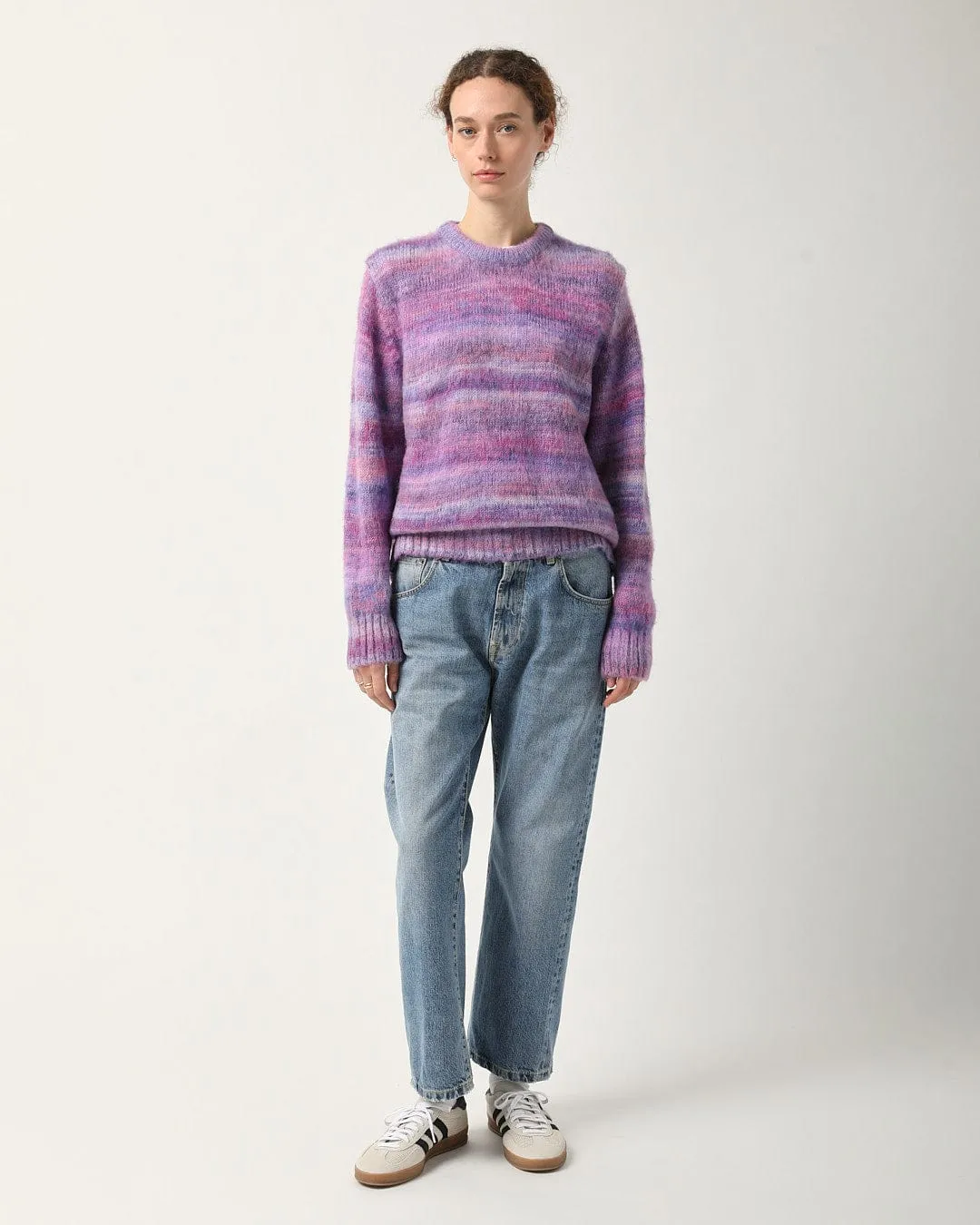 Space Dye Mohair Crewneck - Purple sold by Corridor product image thumbnail 4