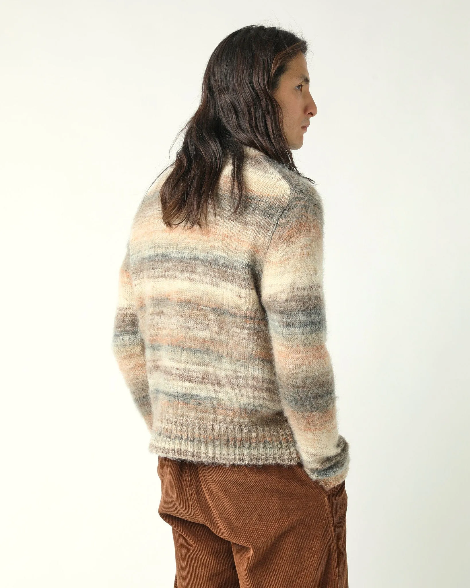 Space Dye Mohair Crewneck - Natural sold by Corridor product image thumbnail 4