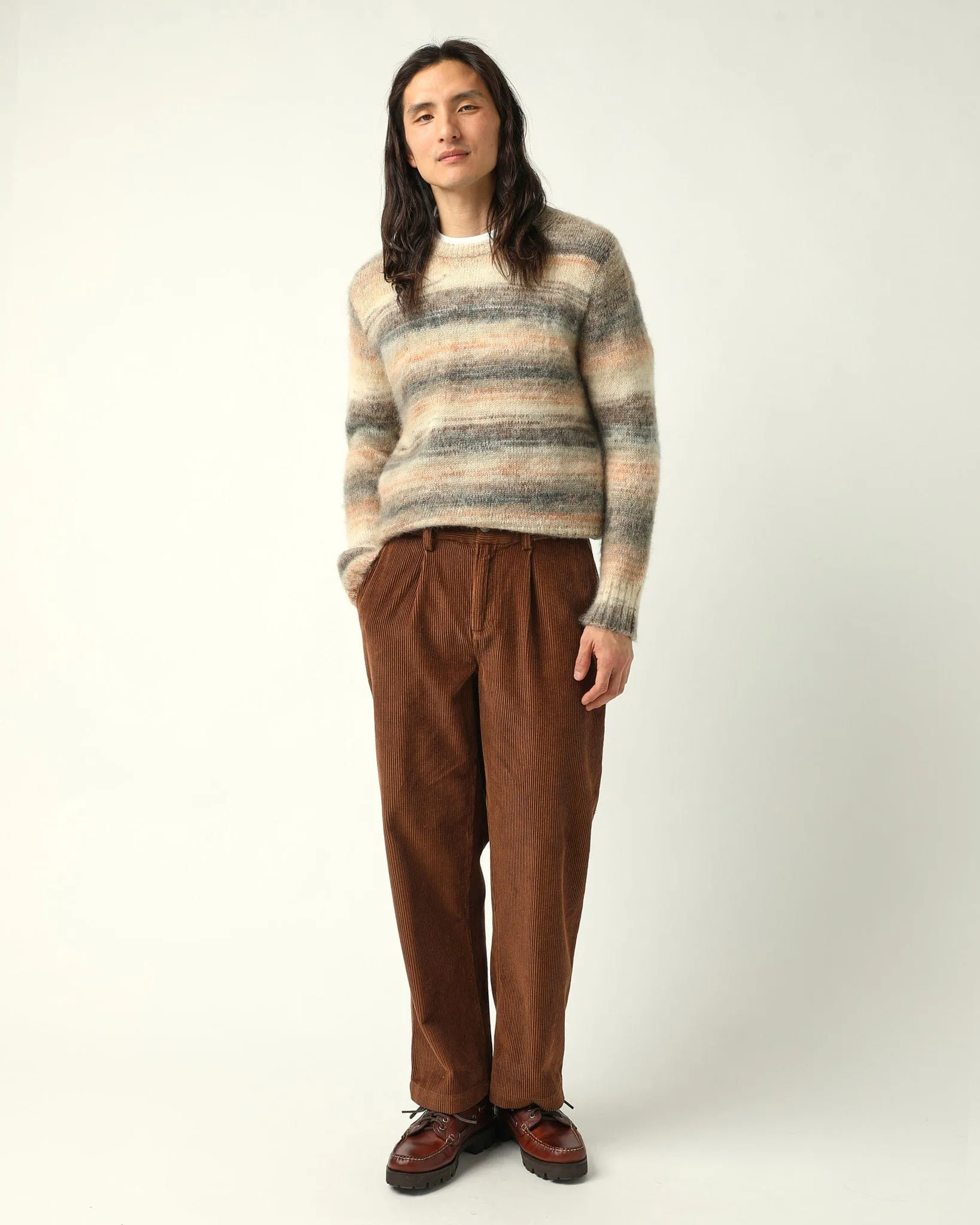 Space Dye Mohair Crewneck - Natural sold by Corridor product image thumbnail 2