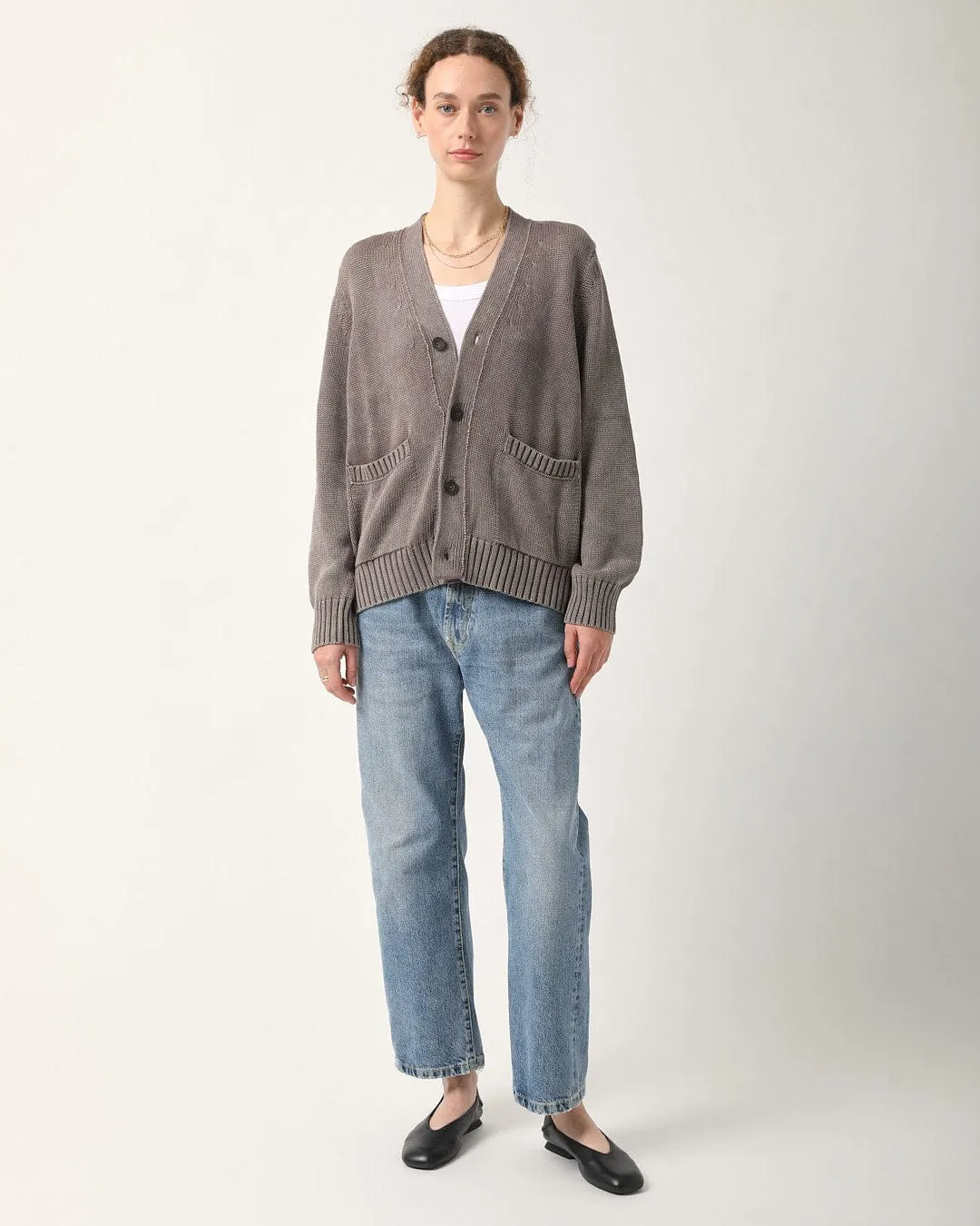 Acid Wash Cardigan - Purple sold by Corridor product image thumbnail 4