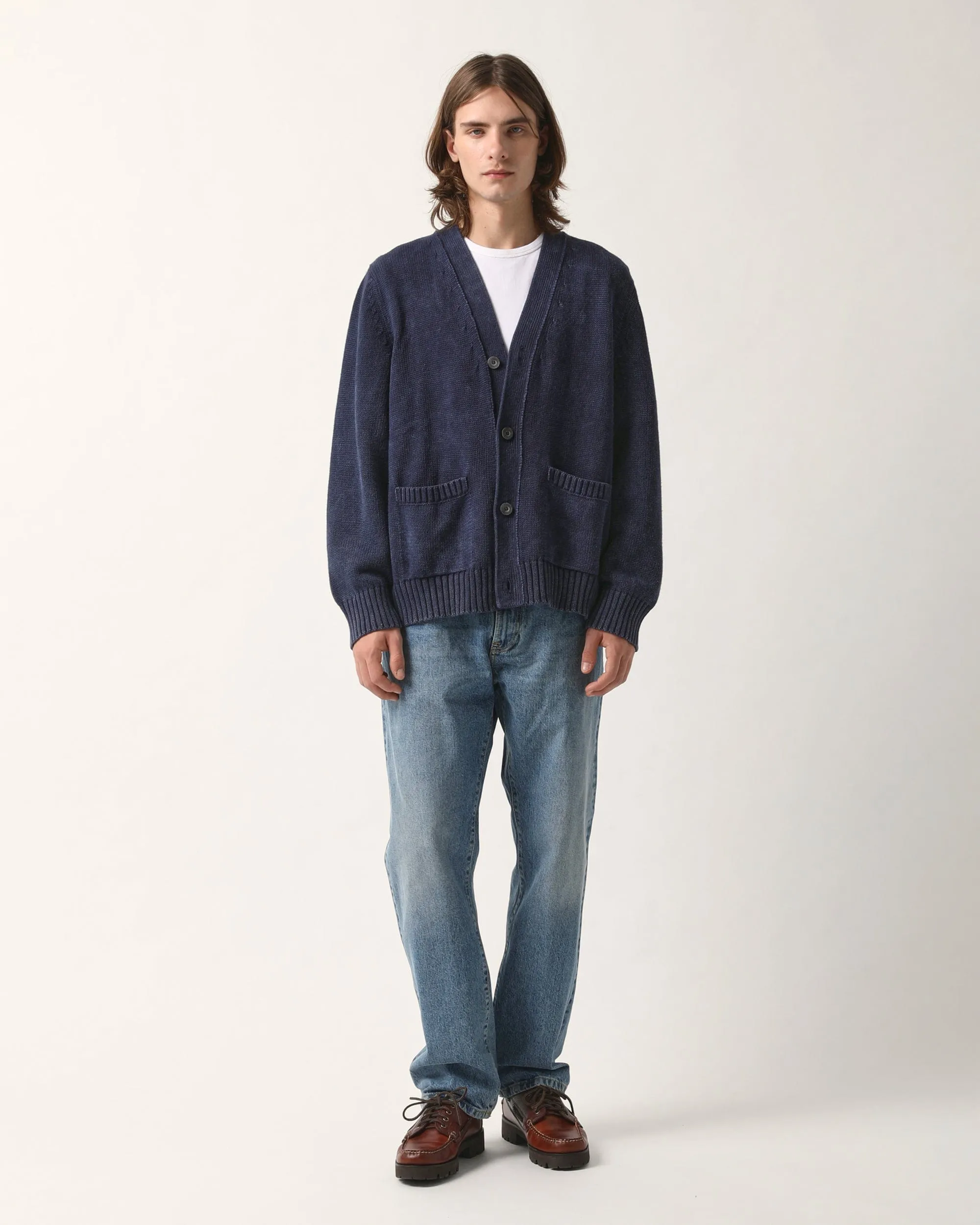 Acid Wash Cardigan - Washed Midnight sold by Corridor product image thumbnail 2