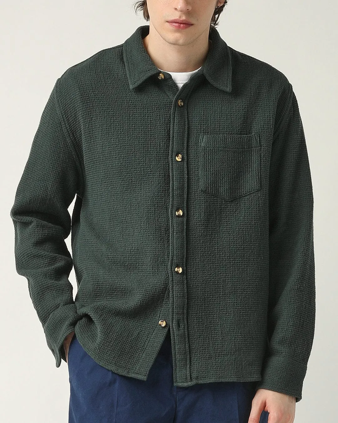 Waffle LS - Green sold by Corridor product image thumbnail 3