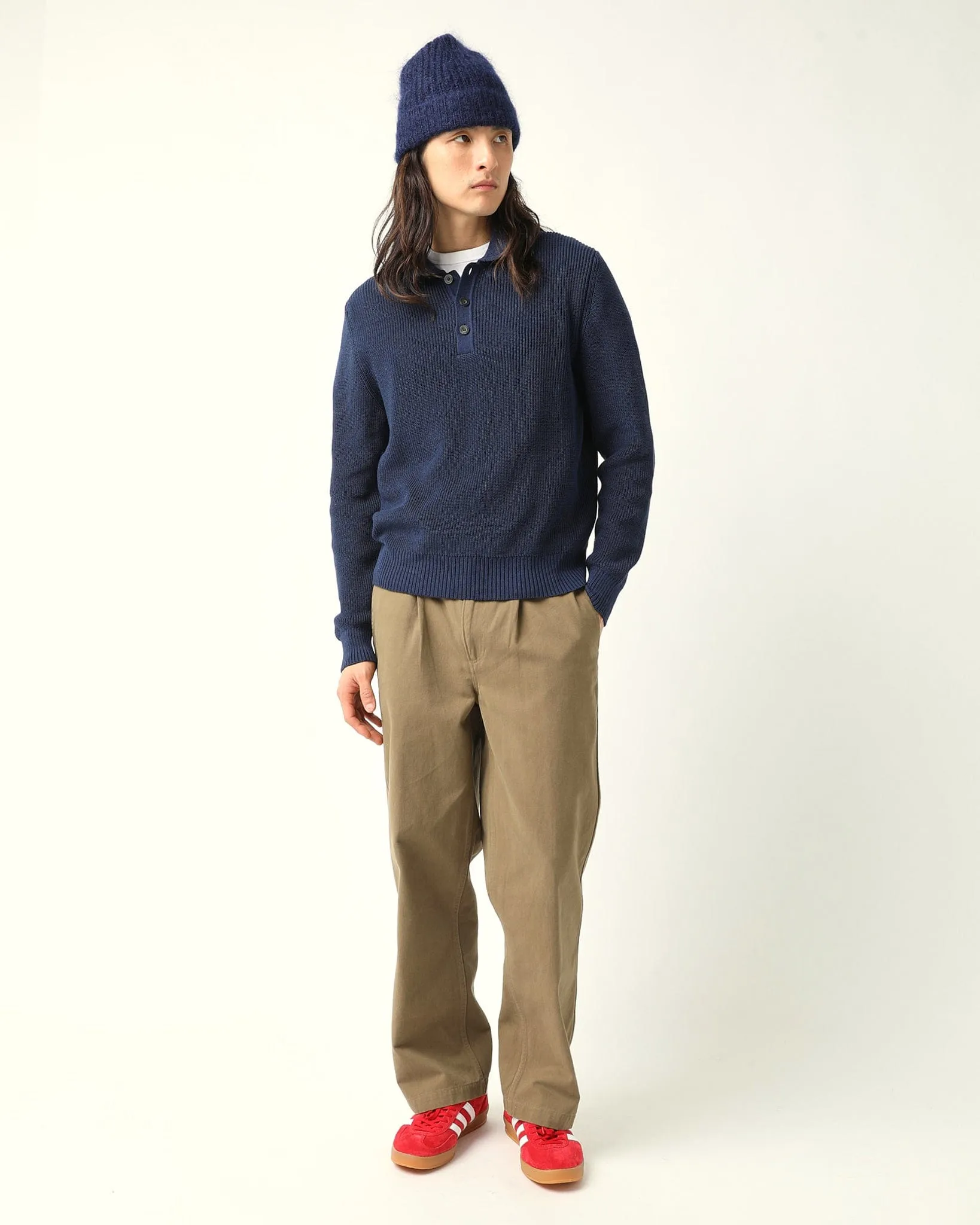 LS Slouchy Polo - Navy sold by Corridor product image thumbnail 2
