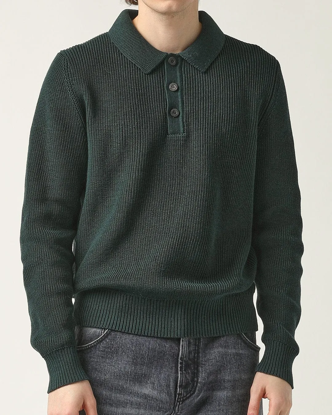 LS Slouchy Polo - Green sold by Corridor product image thumbnail 2