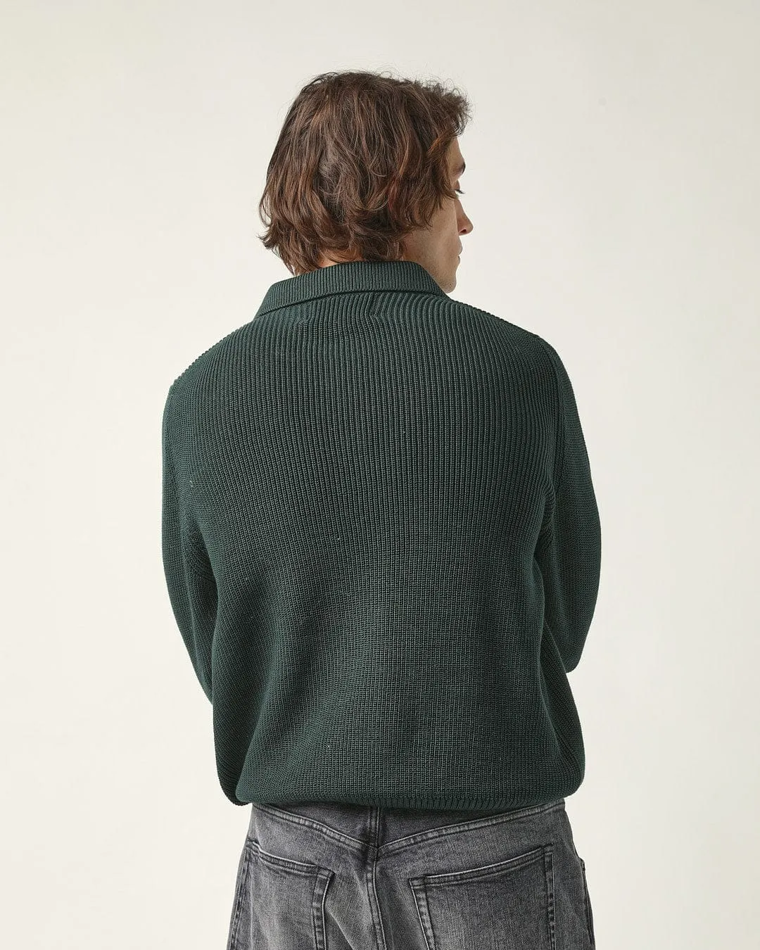 LS Slouchy Polo - Green sold by Corridor product image thumbnail 3