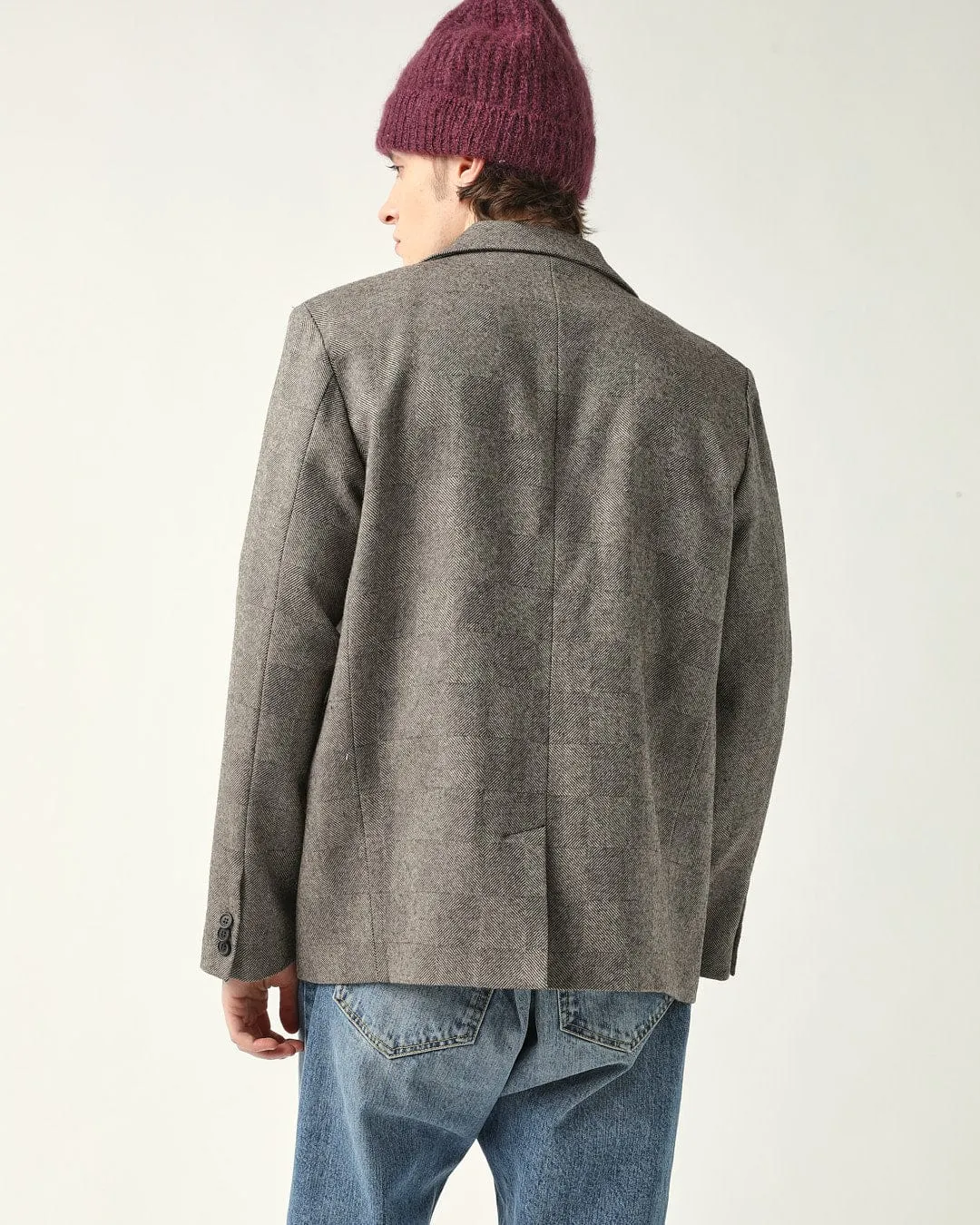 Check 2 Button Blazer sold by Corridor product image thumbnail 4