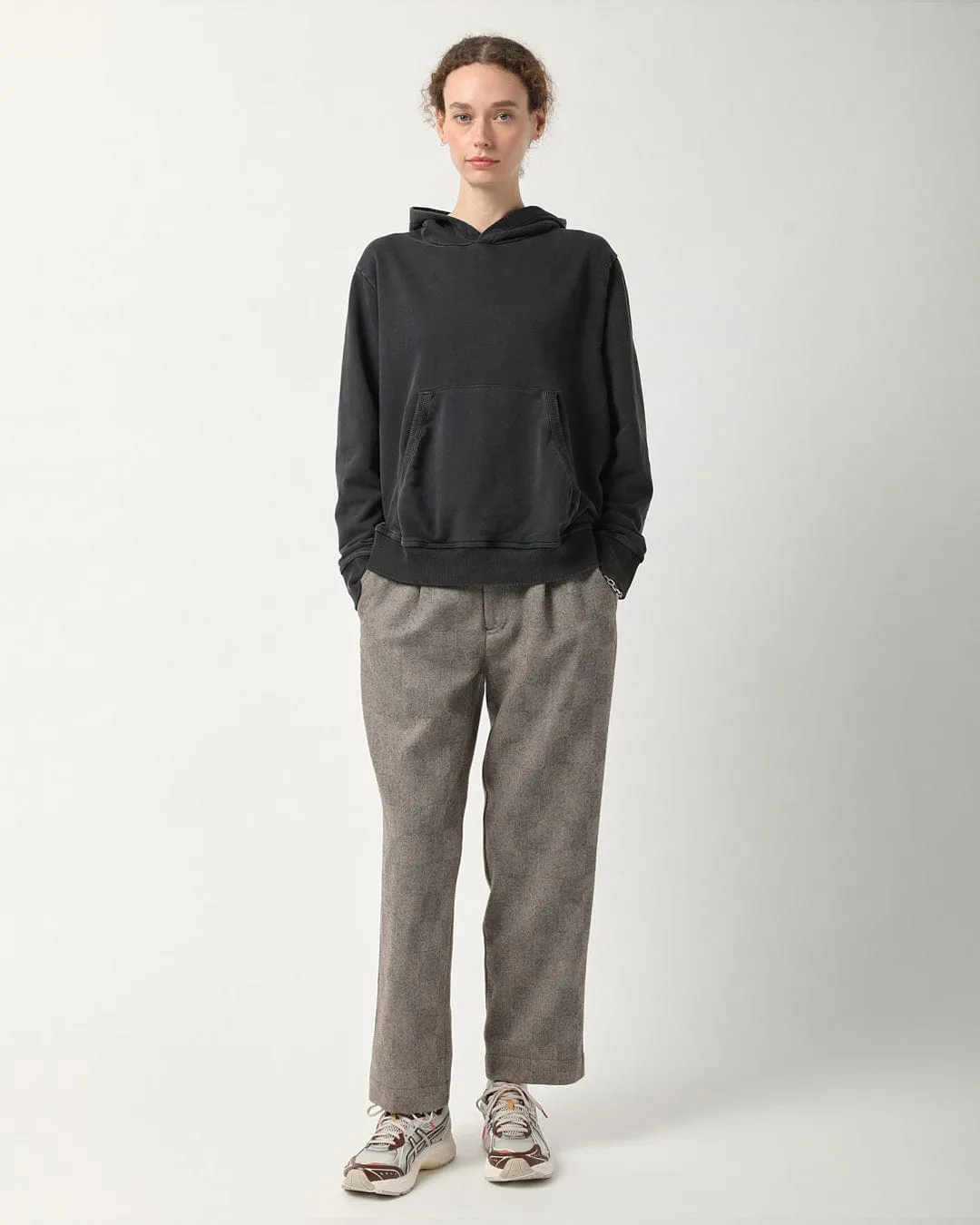 French Terry Hoodie - Washed Black sold by Corridor product image thumbnail 5