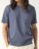Garment Dyed Tee - Washed Blue sold by Corridor