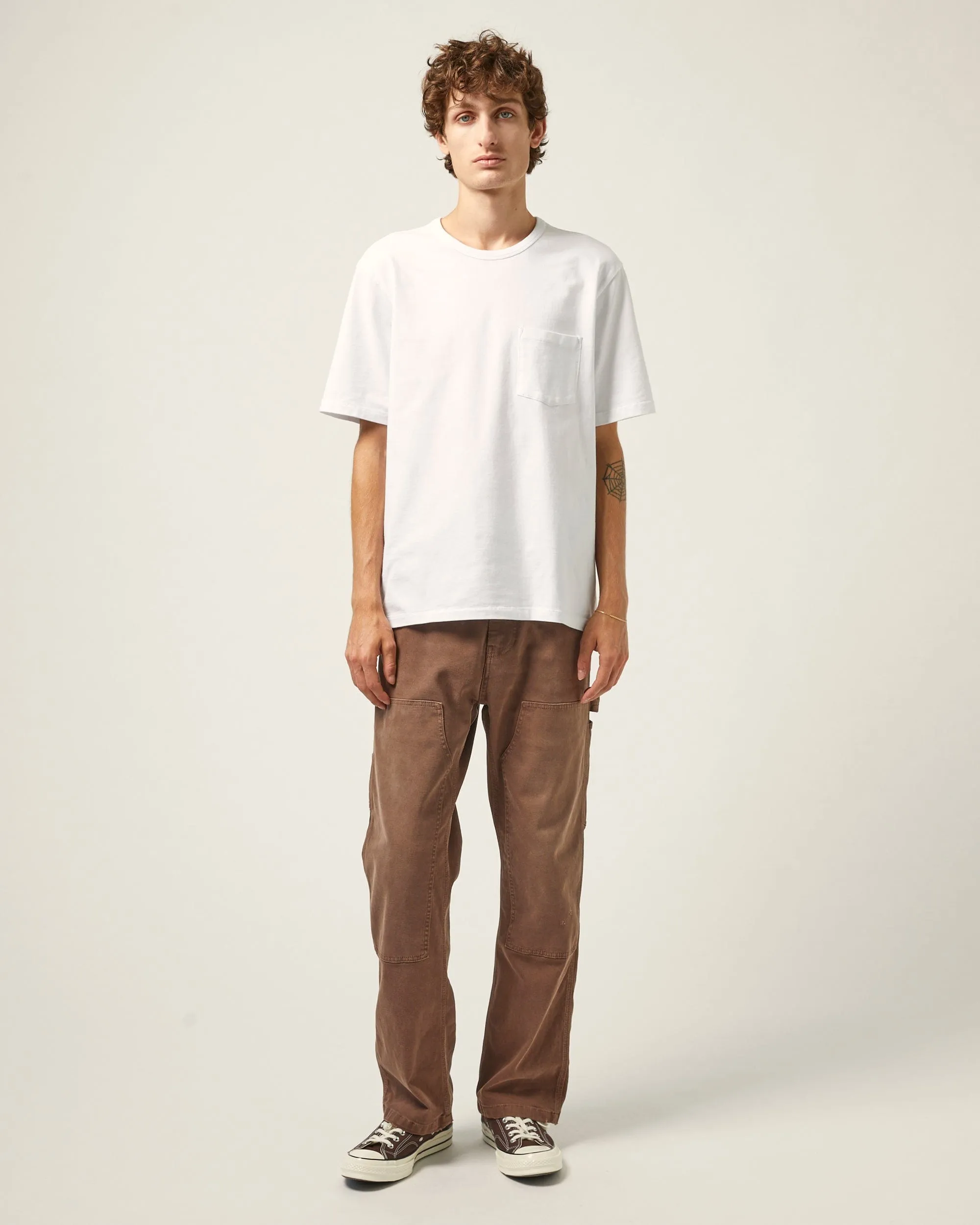 Organic Garment Dye Tee - White sold by Corridor product image thumbnail 2