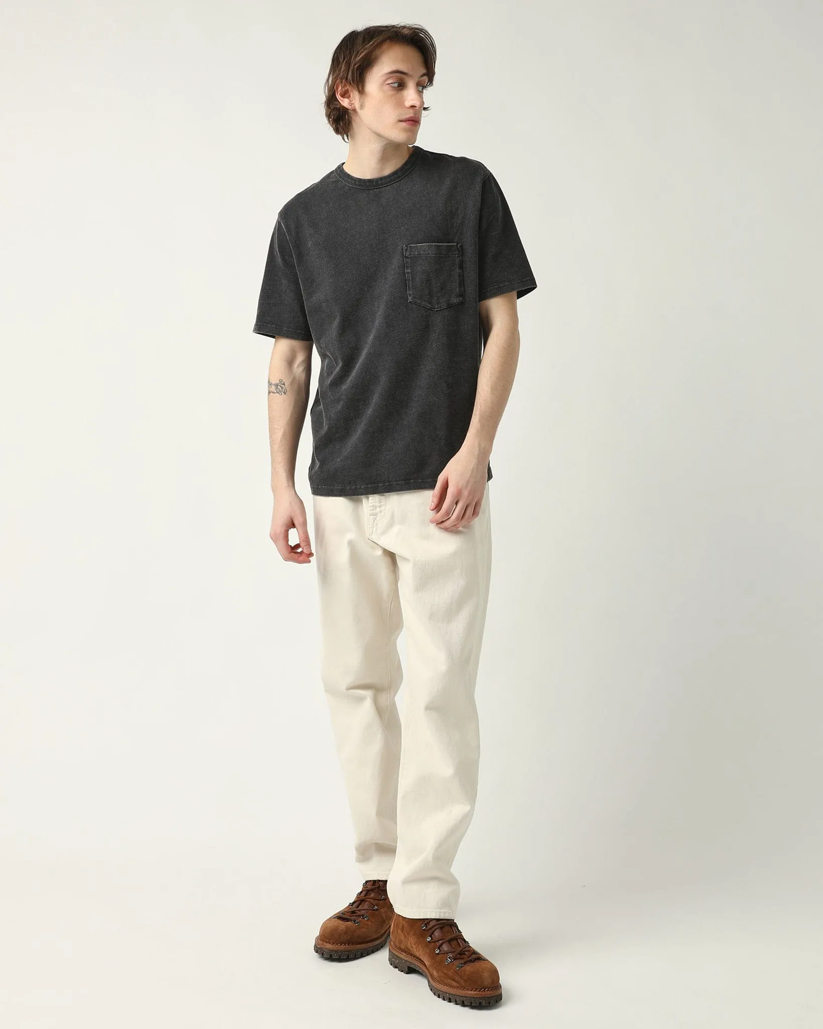 Organic Garment Dye Tee - Black sold by Corridor product image thumbnail 3