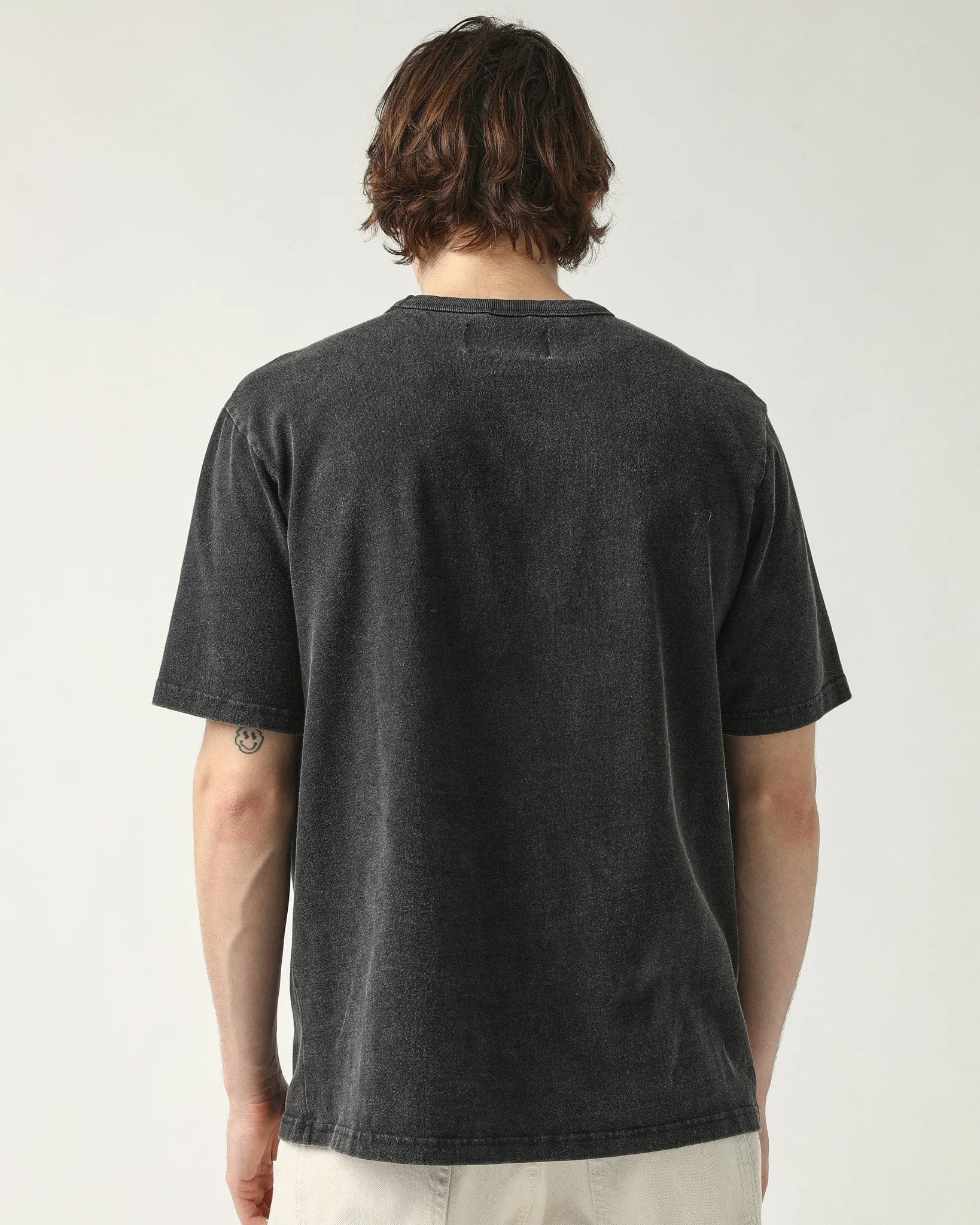 Organic Garment Dye Tee - Black sold by Corridor product image thumbnail 4