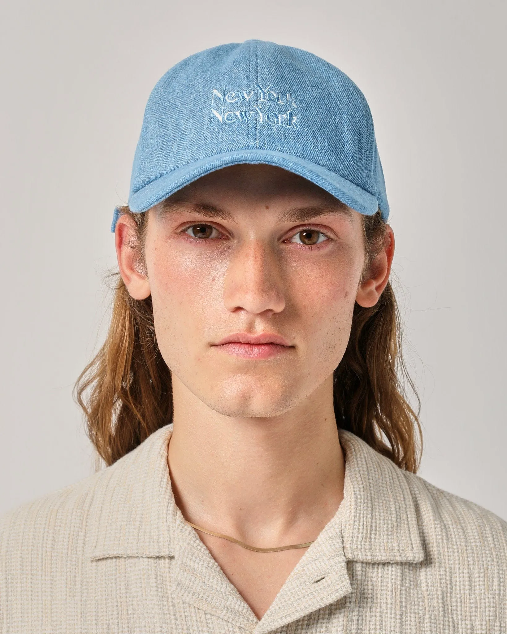 NY NY Cap - Denim sold by Corridor product image thumbnail 2