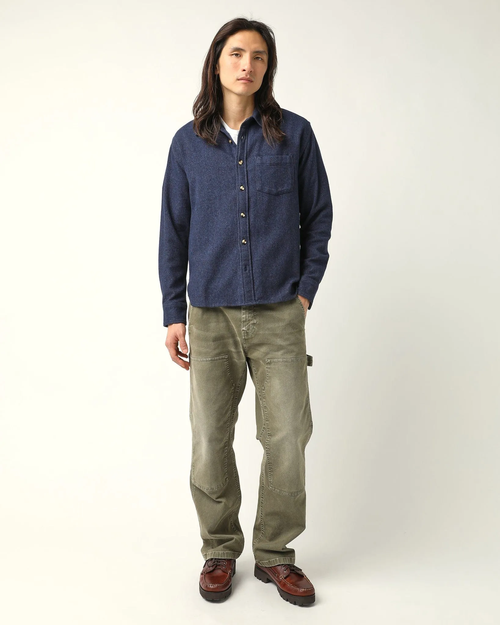 Recycled Flannel LS - Midnight sold by Corridor product image thumbnail 2