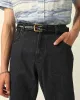 Organic Italian - 5 Pocket Jean - Washed Black sold by Corridor
