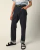 Organic Italian - 5 Pocket Jean - Washed Black sold by Corridor