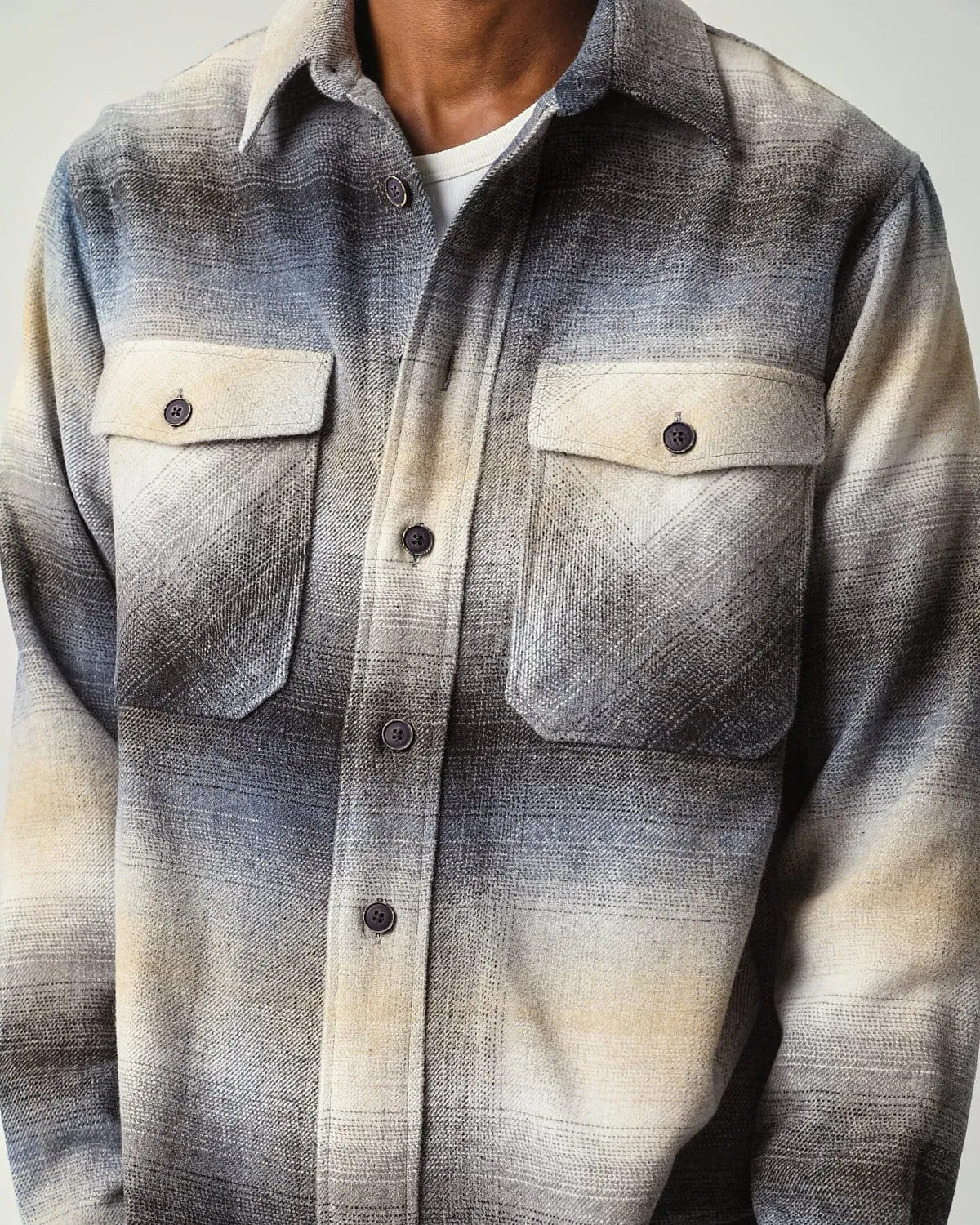 Ombre Plaid Kingston Jacket sold by Corridor product image thumbnail 2