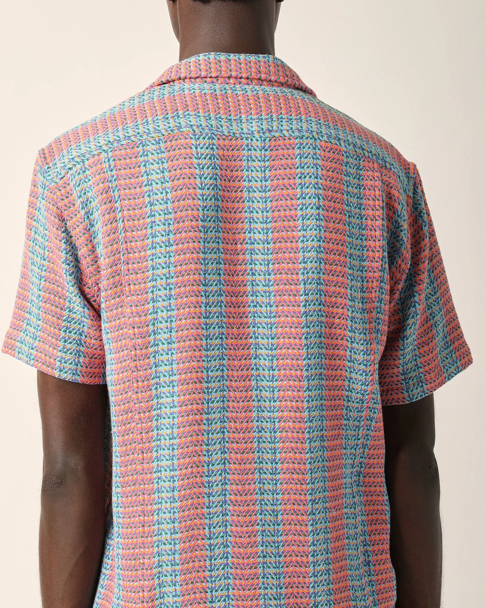 Acid Plaid- Iris SS sold by Corridor product image thumbnail 4