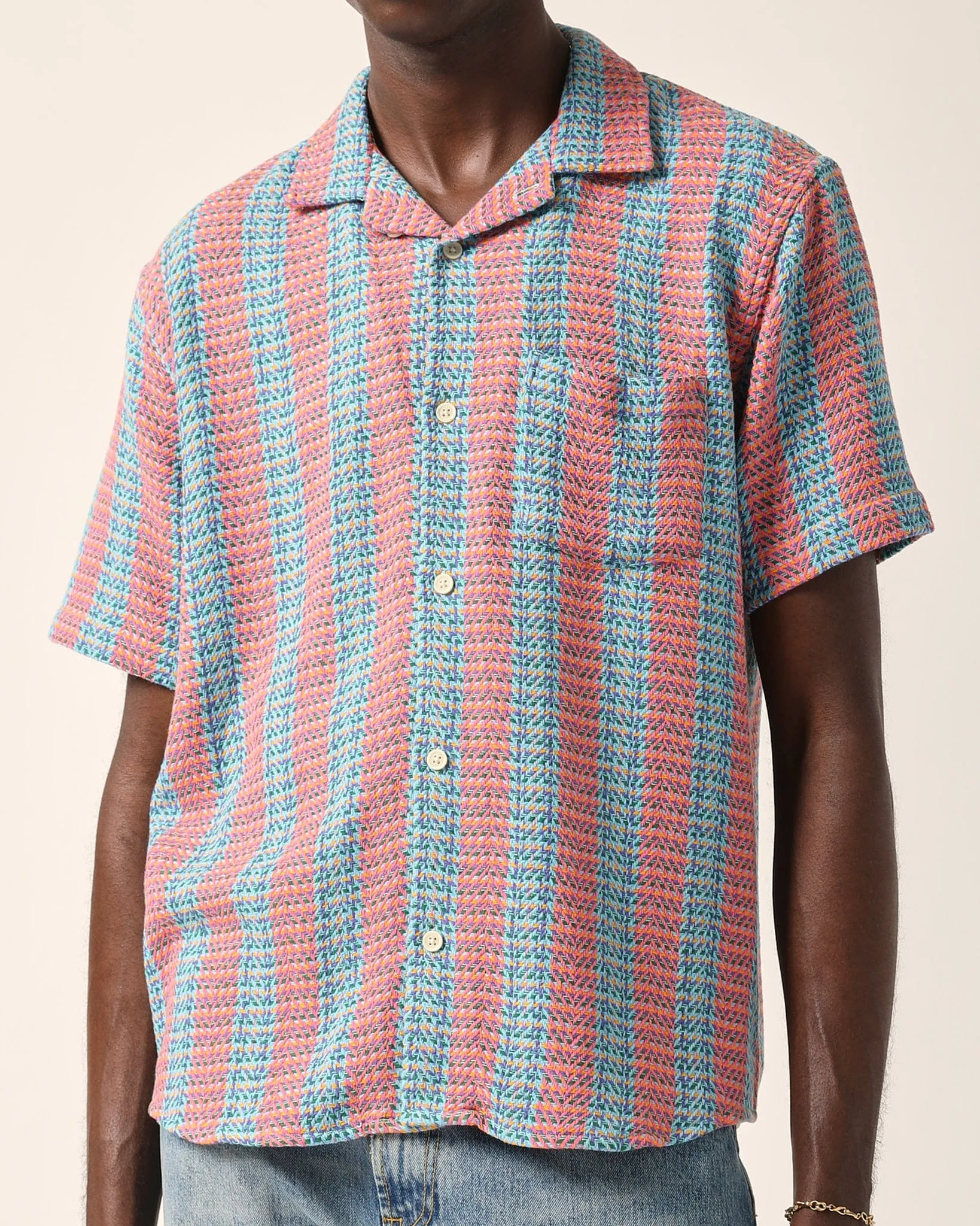 Acid Plaid- Iris SS sold by Corridor