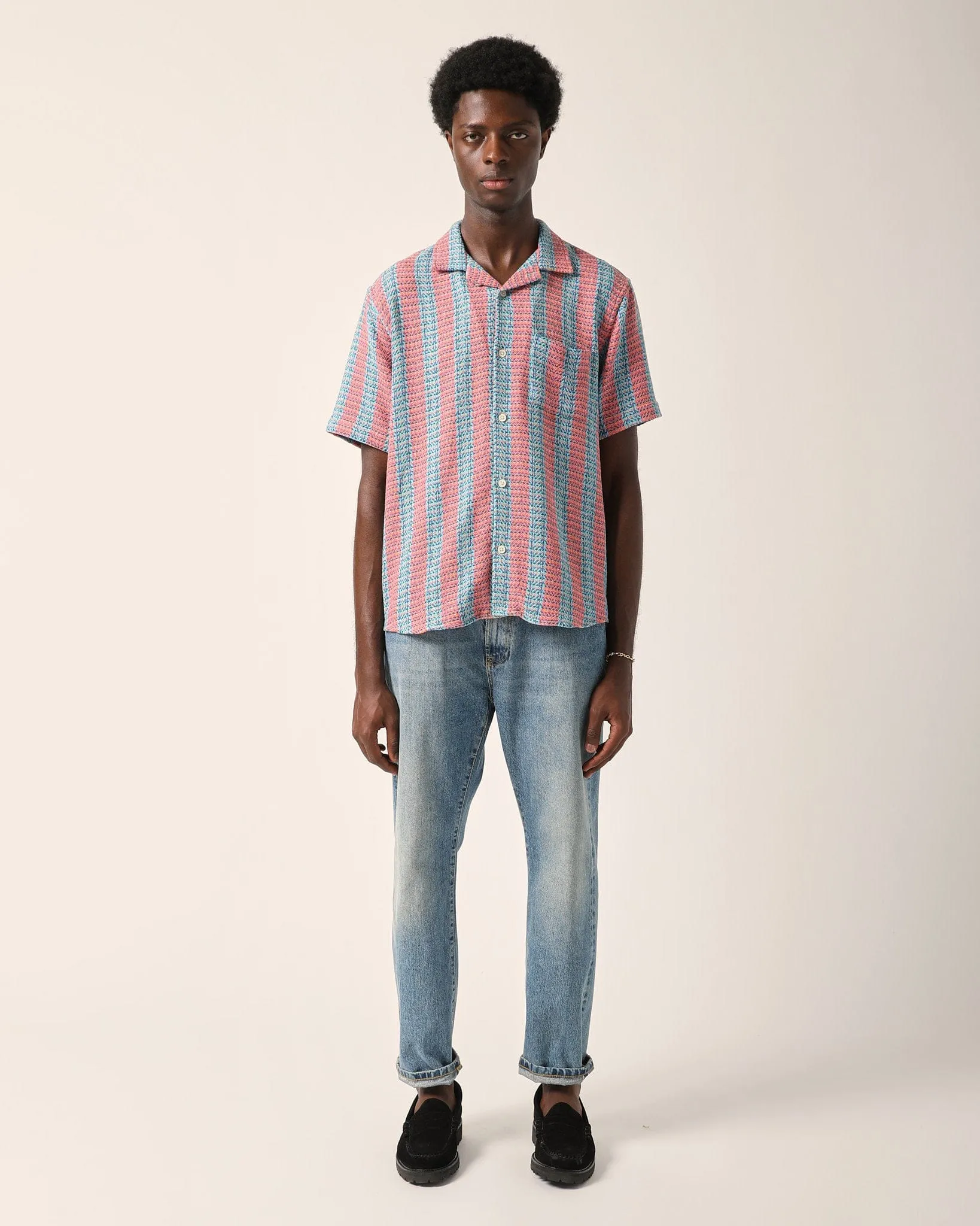 Acid Plaid- Iris SS sold by Corridor product image thumbnail 2