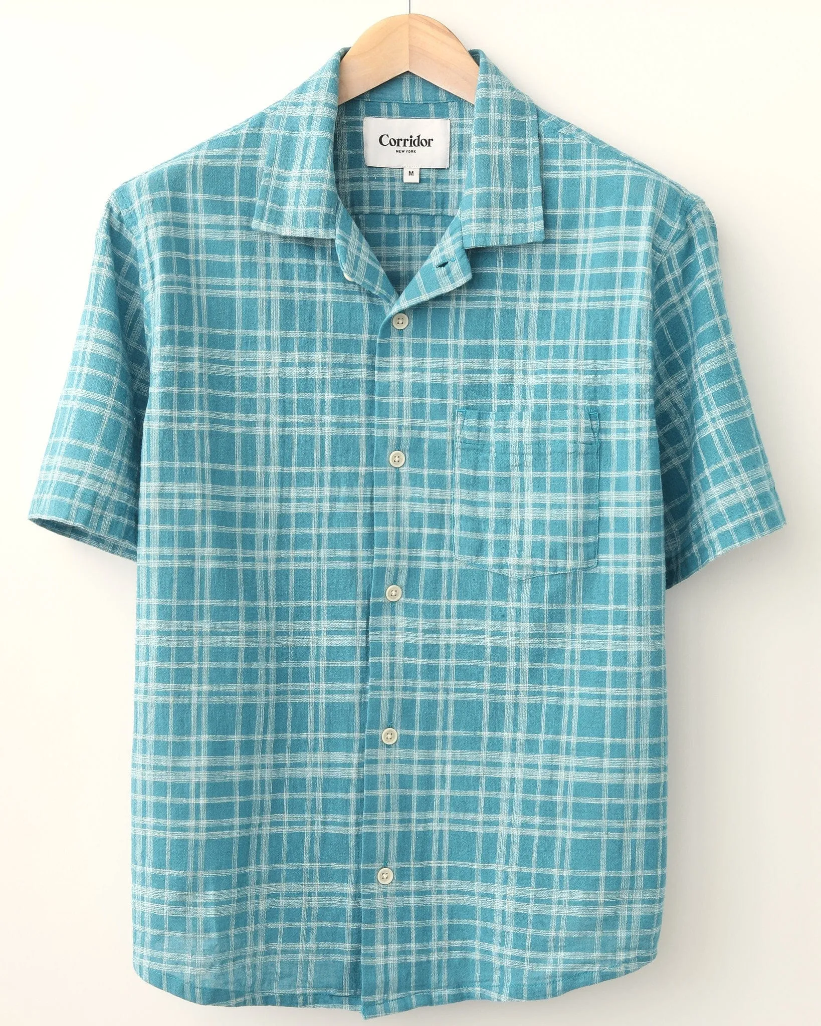 Linen Plaid SS Camp sold by Corridor product image thumbnail 2