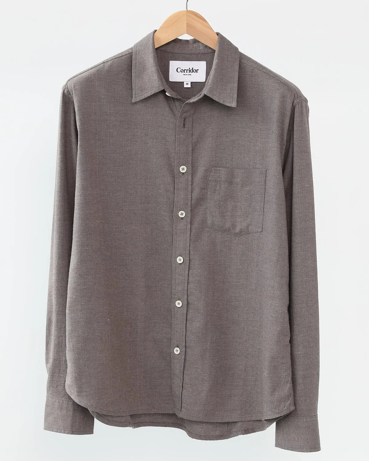 Lyocell Flannel LS - Camel sold by Corridor