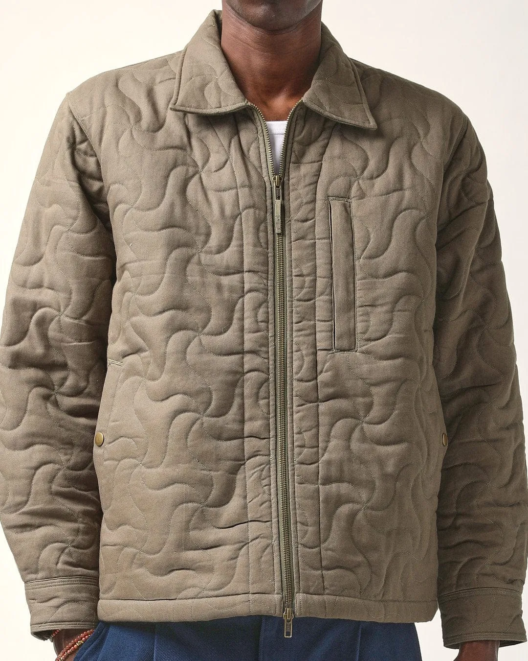 Quilted Zip Jacket sold by Corridor product image thumbnail 2