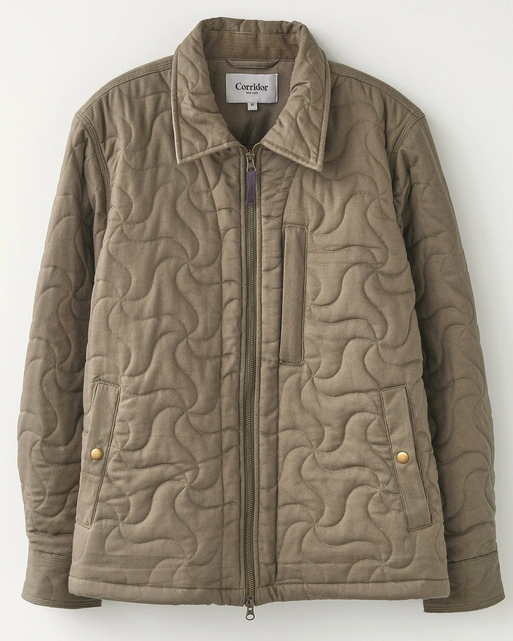 Quilted Zip Jacket sold by Corridor