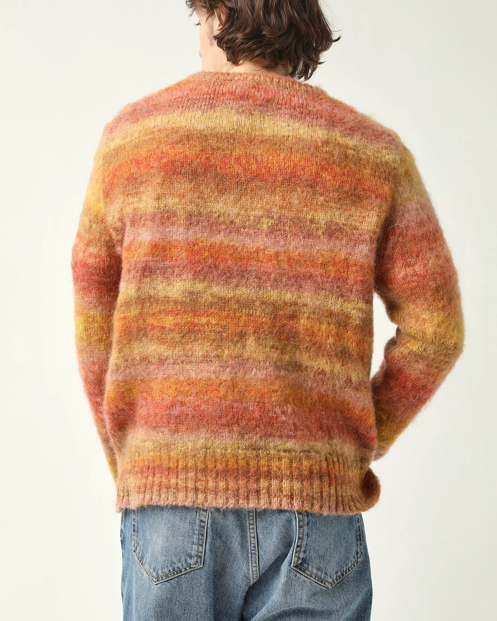 Space Dye Mohair Crewneck - Orange sold by Corridor product image thumbnail 4