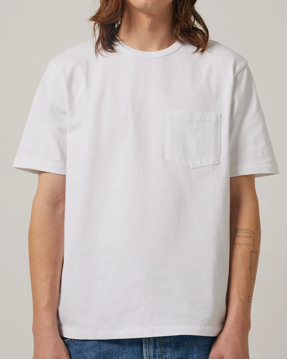 Garment Dye Tee - White sold by Corridor product image thumbnail 3