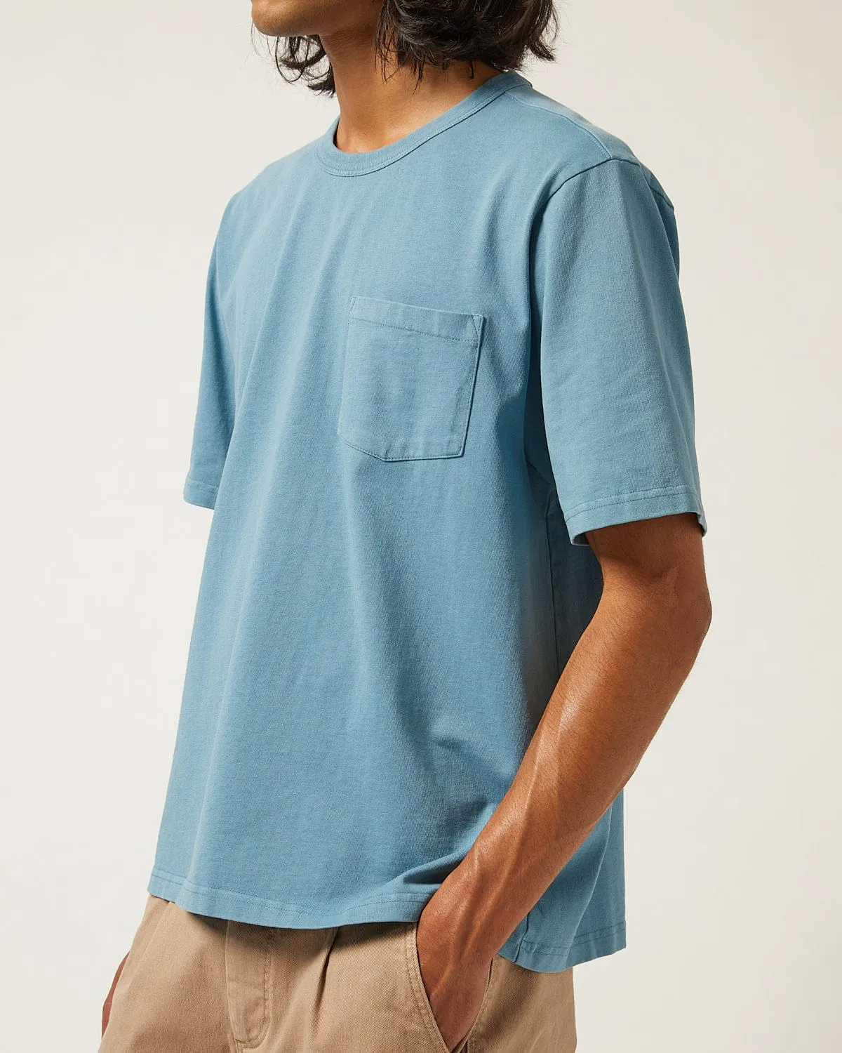 Garment Dye Tee - Aegean Blue sold by Corridor product image thumbnail 4
