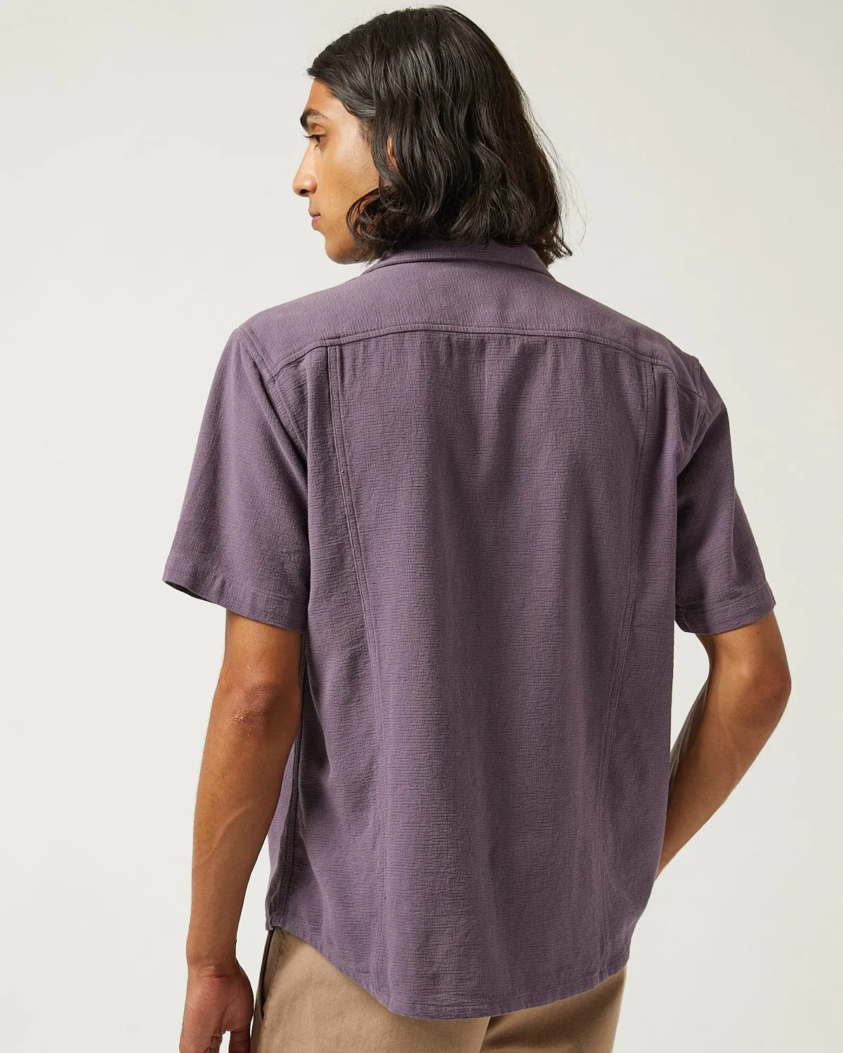 Hopsack SS - Violet sold by Corridor product image thumbnail 4