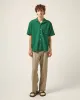 Basket Weave Stripe SS - Green sold by Corridor
