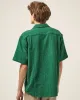 Basket Weave Stripe SS - Green sold by Corridor
