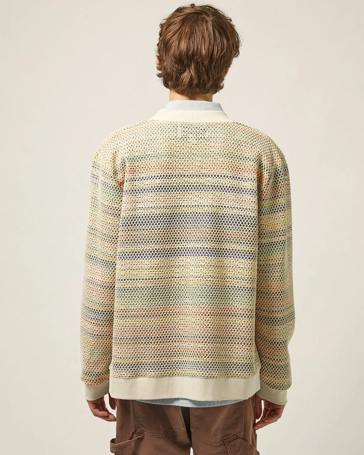 Rainbow Mesh Cardigan sold by Corridor product image thumbnail 4