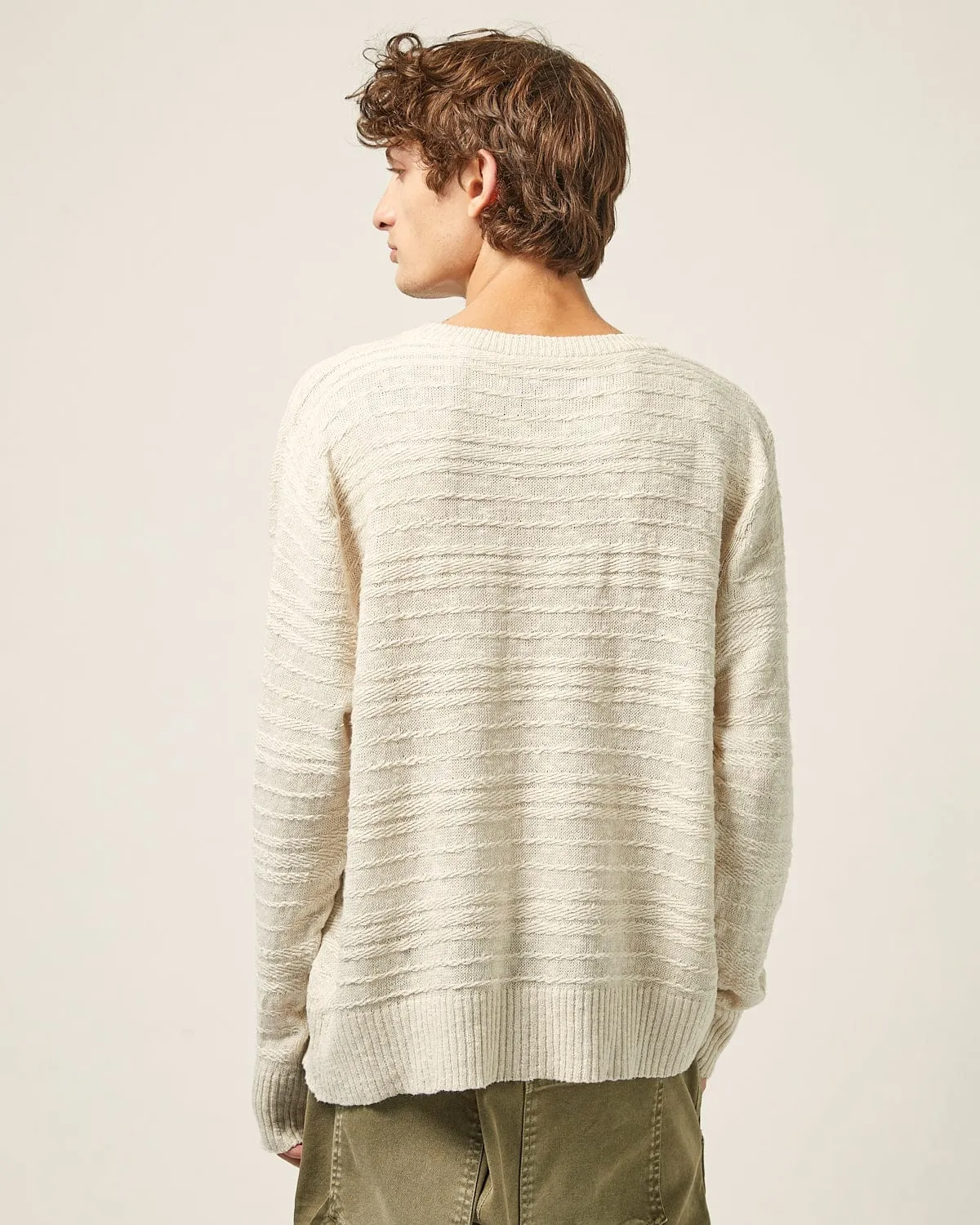 Linen Silk Crewneck sold by Corridor product image thumbnail 4