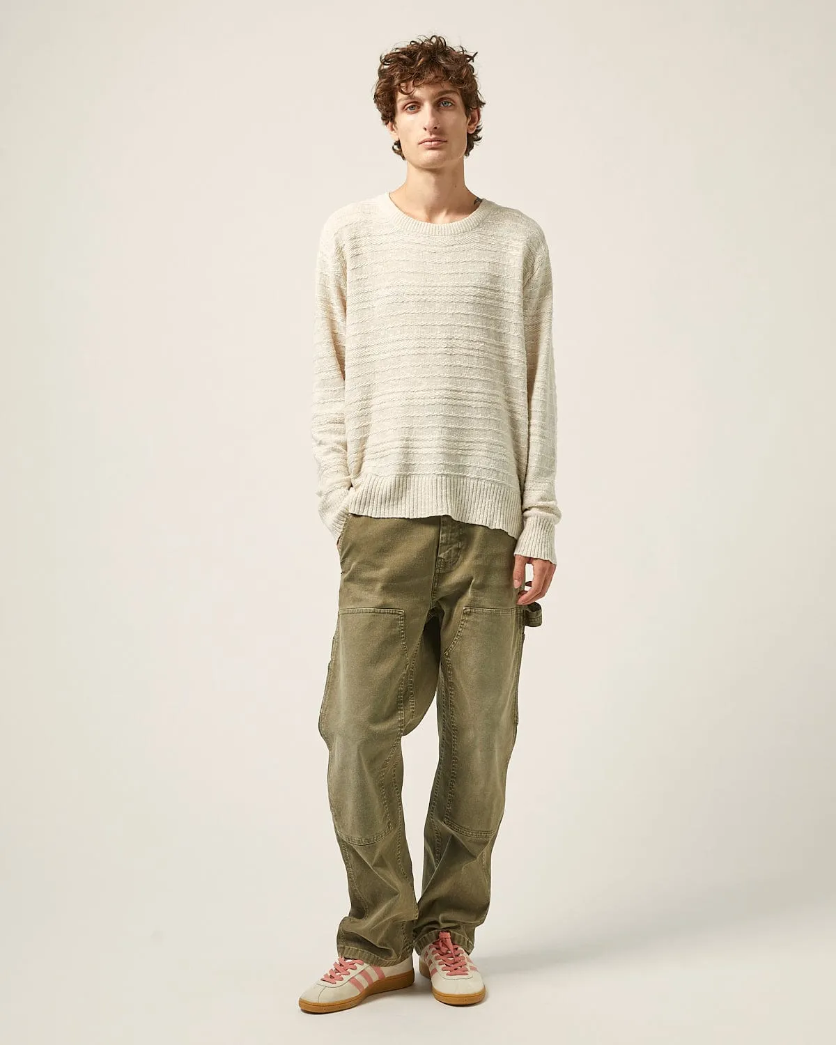 Linen Silk Crewneck sold by Corridor product image thumbnail 2