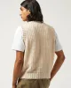 Mercerized Vest - Natural sold by Corridor