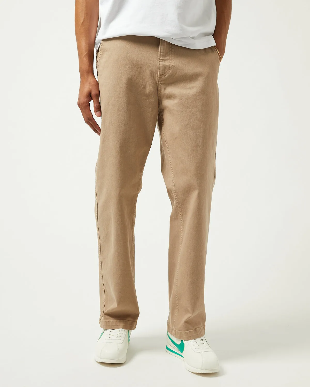 Heavy Twill Trouser - Khaki sold by Corridor product image thumbnail 2