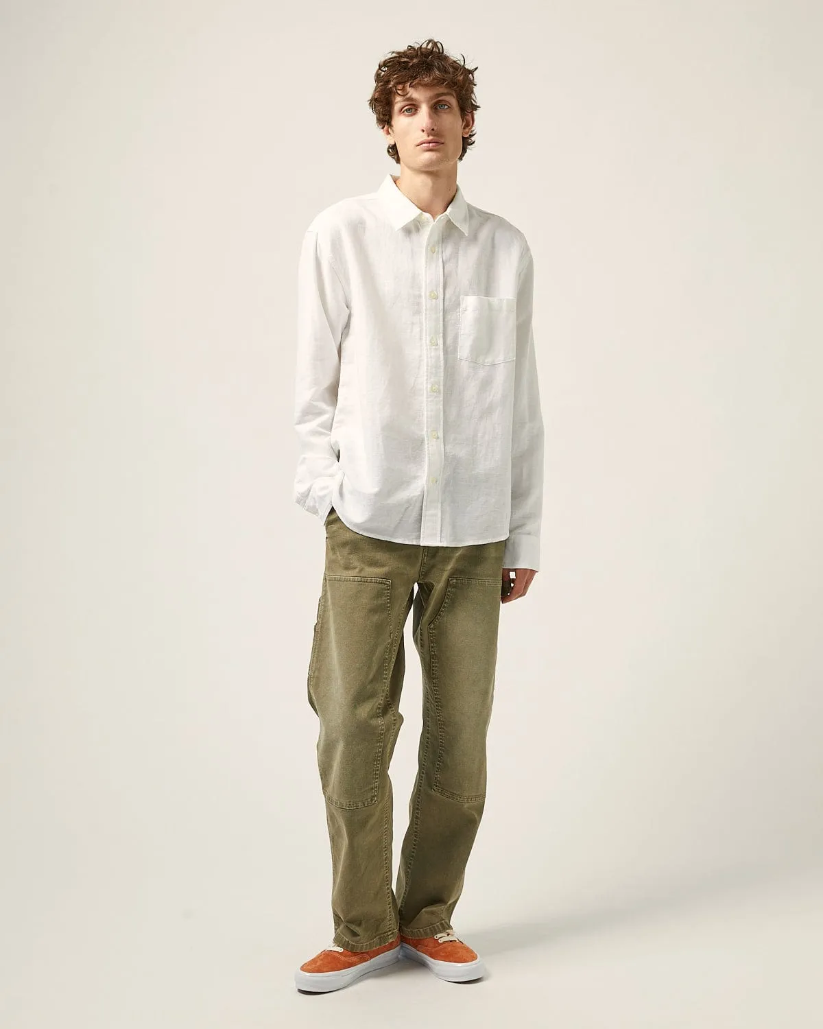 Linen Cotton LS - White sold by Corridor product image thumbnail 2