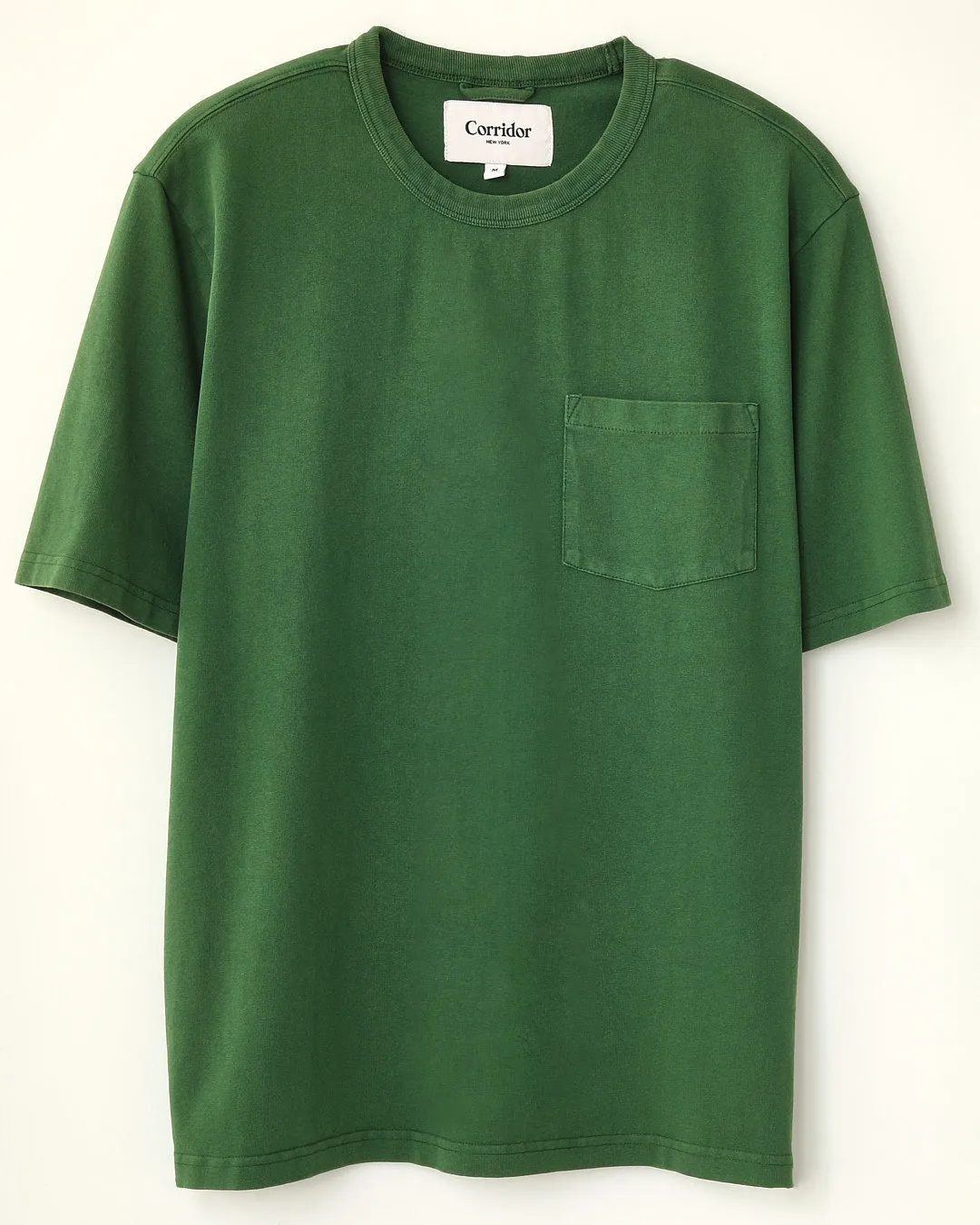 Garment Dye Tee - Green sold by Corridor