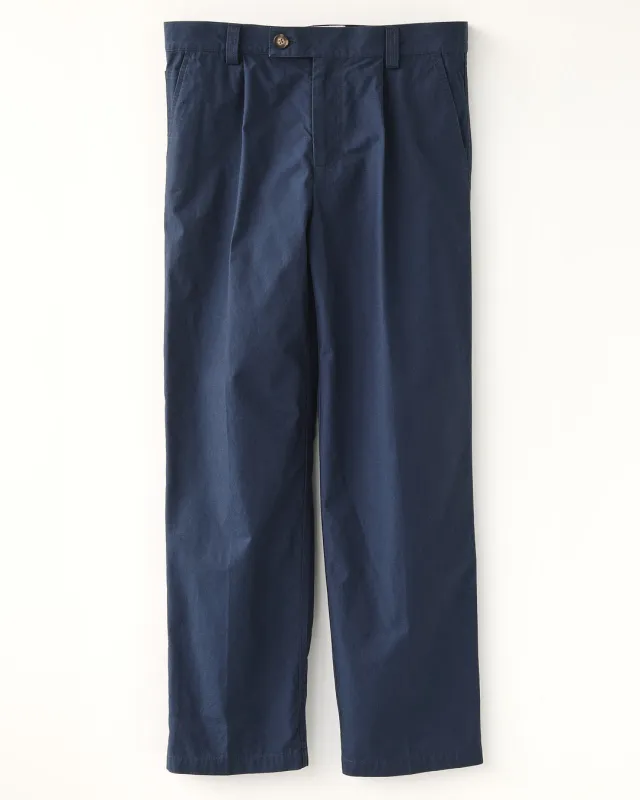 Sateen Trouser - Navy sold by Corridor